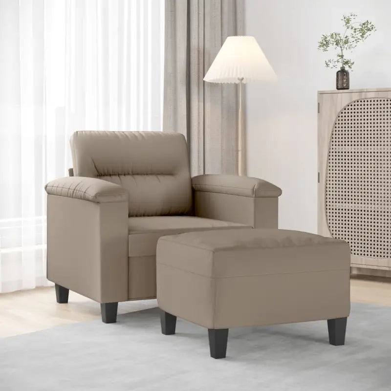 Banken fauteuil een uitstekende keuze voor comfortabel en stijlvol zitten - Taupe - Banken