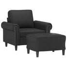 Banken Fauteuil in Kunstleer voor Gezelligheid en Ontspanning - Banken
