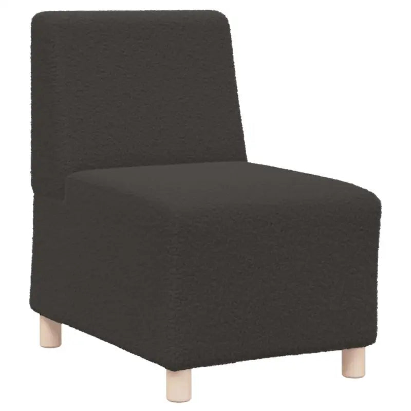 Banken fauteuil met gekrulde wolachtige stof voor ultiem comfort - Banken