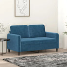 Banken fauteuil voor ontspannen en gezellige momenten - Blauw / 120 cm - Banken