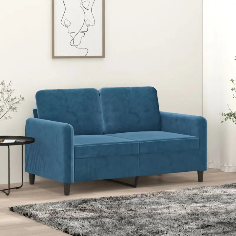Banken fauteuil voor ontspannen en gezellige momenten - Blauw / 120 cm - Banken