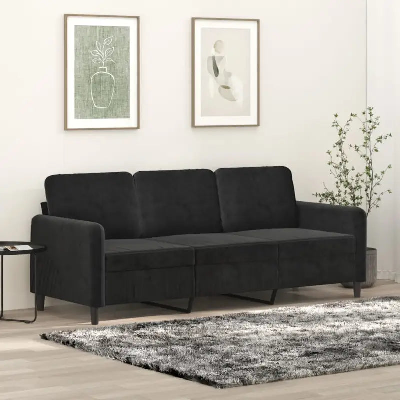Banken fauteuil voor ontspannen en gezellige momenten - Zwart / 180 cm - Banken