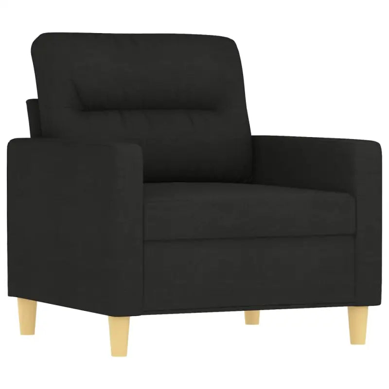 Banken fauteuil voor ontspannen en gezelligheid in huis - Zwart - Banken