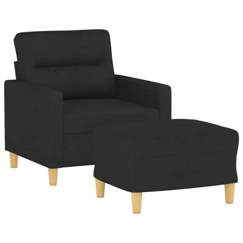 Banken fauteuil voor ontspannen en gezelligheid in huis - Zwart - Banken