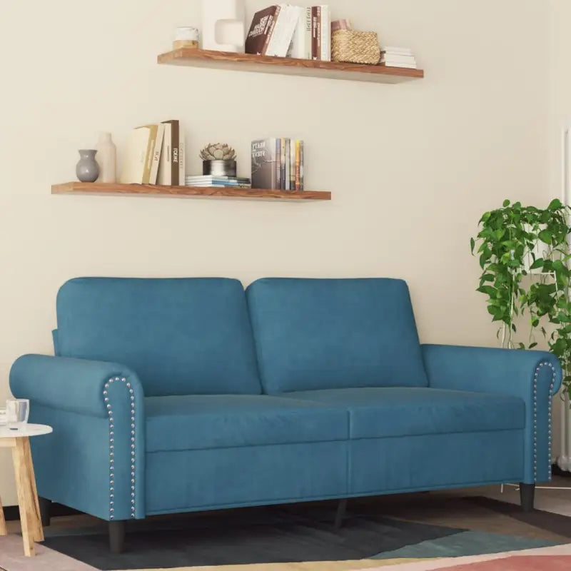 Banken geschikt voor gezelligheid en ontspanning in huis - Blauw / 140 cm - Banken