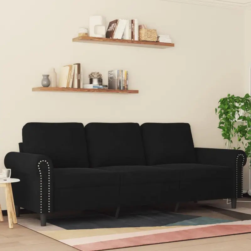 Banken geschikt voor gezelligheid en ontspanning in huis - Zwart / 180 cm - Banken