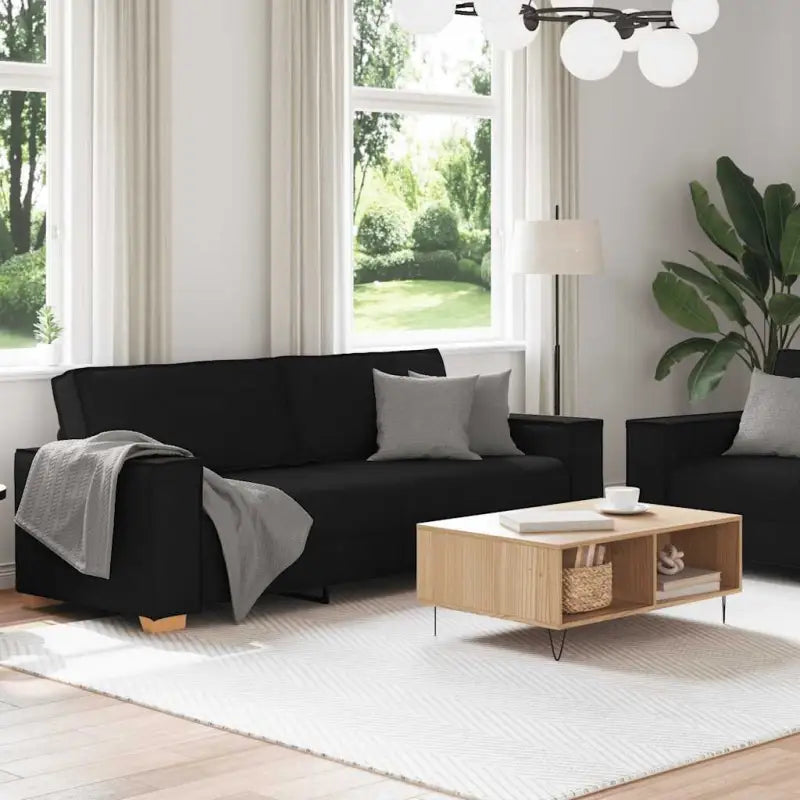 Banken loungeset met brede armleuningen en comfortabele diepte zitting - Banken