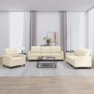 Banken loungeset met ruime totale afmetingen en comfortabele breedte zitting - Banken