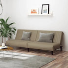 Banken met totale afmetingen en hoogte rugleuning voor slaapcomfort - Cappuccino / Zonder armleuning - Banken
