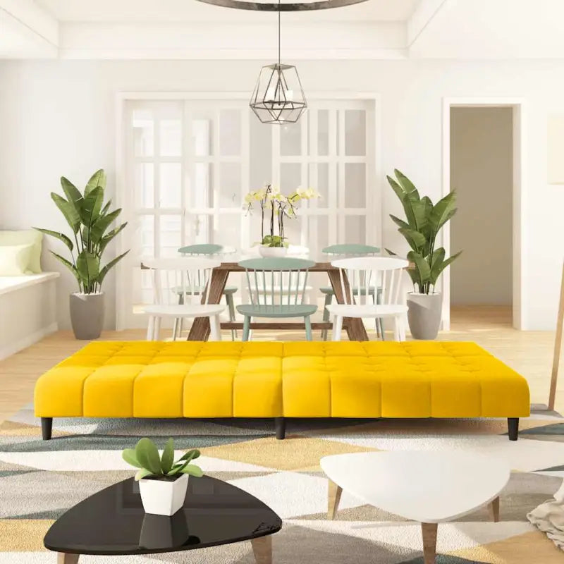 Banken slaapbank met comfortabele zit en snel om te bouwen Totale afmetingen - Banken