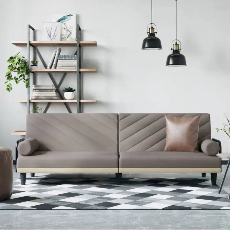 Banken slaapbank met comfortabele zithoek en optimale totale afmetingen - Banken