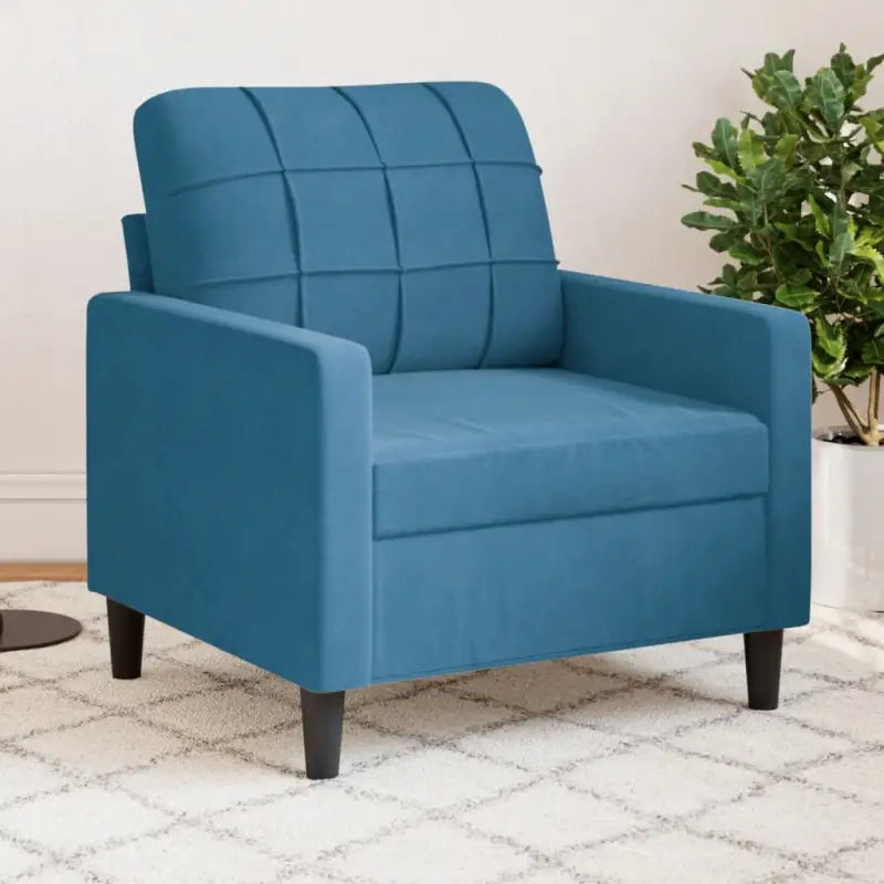 Banken voor gezellige zithoek en ontspannen sfeer - Blauw / 60 cm - Banken