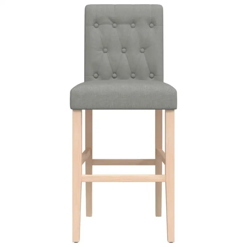 Barkrukken met massief rubberhout en comfortabele rugleuning - Barkrukken