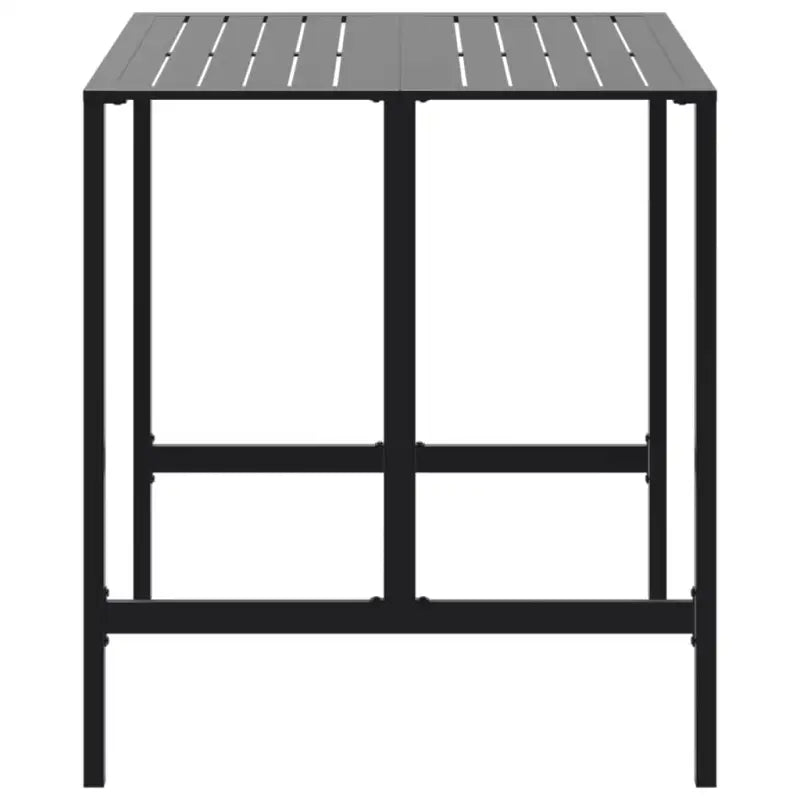 Bartafel van Gepoedercoat Staal voor Binnen en Buitengebruik - Tuintafels