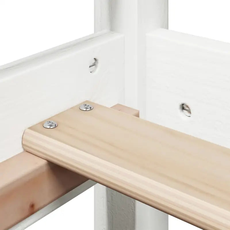 Bed met bankje in massief grenenhout voor een moderne slaapkamer - Bedden & bedframes