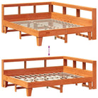 Bedden en bedframes met massief grenenhout en mooie totale afmetingen - Bedden & bedframes