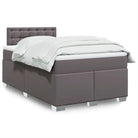 Bedden met grijs materiaal voor optimale nachtrust en duurzame vulling - Grijs / 120 x 200 cm / knoppwn - Bedden &