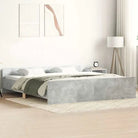Bedframe in Grijs Sonoma voor een stevige en stabiele nachtrust - Betongrijs / 180 x 200 cm - Bedden & bedframes