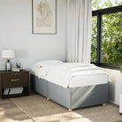 Bedframe met ademend vermogen voor een comfortabele nachtrust - Lichtgrijs / 100 x 200 cm - Bedden & bedframes