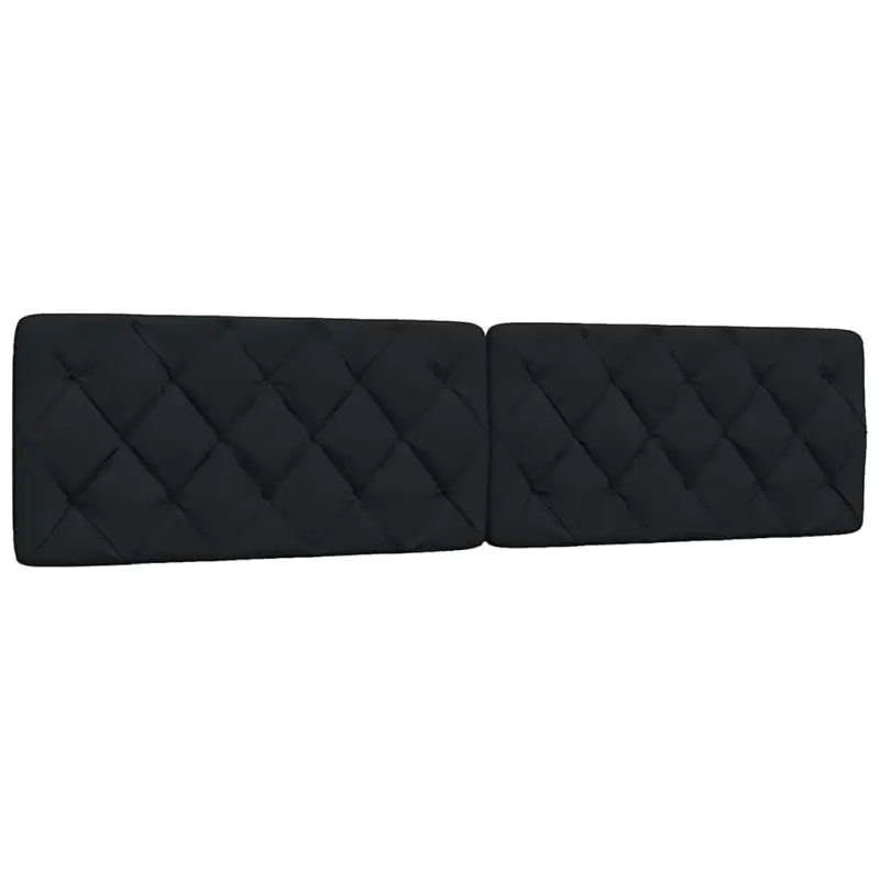 Bedframe met LED-verlichting en ademend vermogen in zwart materiaal - Bedden & bedframes