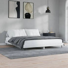 Bedframe met metalen poten en multiplex lattenbodem voor goede nachtrust - Zwart / 100 x 200 cm - Bedden & bedframes