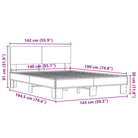 Bedframe met multiplex lattenbodem en bewerkt hout voor een goede nachtrust - Bedden & bedframes