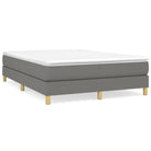 Bedframe met multiplex lattenbodem voor een comfortabele nachtrust - Donkergrijs / 140 x 200 cm / 25 cm - Bedden &