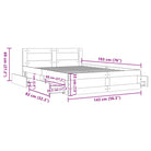 Bedframe van bewerkt hout voor een comfortabele slaapkamer - Bedden & bedframes