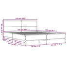 Bedframe van bewerkt hout voor een stabiele en duurzame slaapruimte - Bedden & bedframes