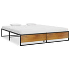 Bedframe van gepoedercoat metaal voor een warme slaapkamer sfeer - 160 x 200 cm - Bedden & bedframes
