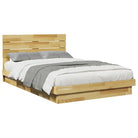 Bedframe van massief eikenhout voor een stabiele en stijlvolle slaapkamer - Bedden & bedframes