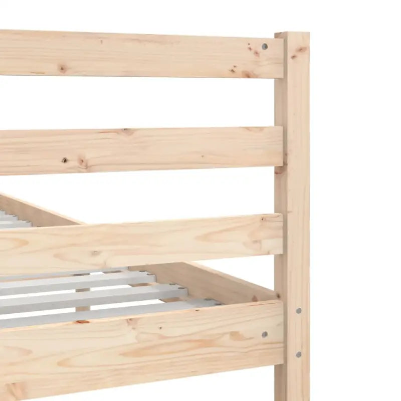Bedframe van massief grenenhout met tijdloos ontwerp voor slaapkamer - Bedden & bedframes