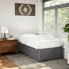 Bedframe van massief Grenenhout voor een duurzame en stijlvolle slaapkamer - Grijs / 80 x 200 cm - Bedden & bedframes