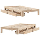 Bedframe van massief grenenhout voor een stabiele nachtrust - Bedden & bedframes