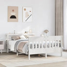 Bedframe van massief grenenhout voor een stabiele nachtrust - Wit / 160 x 200 cm - Bedden & bedframes
