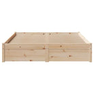 Bedframe van massief grenenhout voor een stabiele slaapbasis - Bedden & bedframes