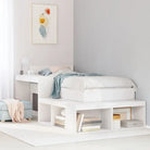 Bedframe van massief grenenhout voor een stabiele slaapervaring - Wit / 80 x 200 cm - Bedden & bedframes