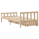 Bedframe van massief grenenhout voor een stevige en duurzame slaapplek - Bedden & bedframes