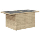 Beige tuinset van gepoedercoat staal met waterdichte tas voor buiten - Tuinsets