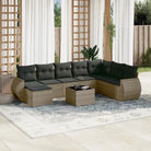 Beige tuintafels set met waterdichte tas en gepoedercoat staal afmetingen - grijs en donkergrijs / Met tafel - Tuinsets