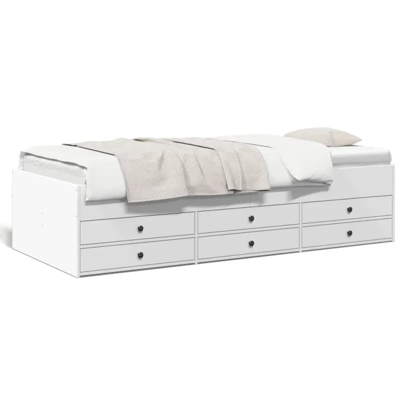 Bewerk hout 2-in-1 slaapbank met lades levering bevat - Bedden & bedframes