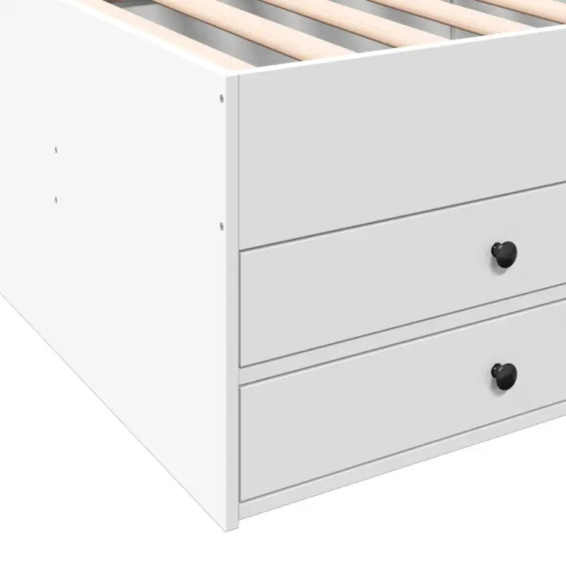 Bewerk hout 2-in-1 slaapbank met lades levering bevat - Bedden & bedframes