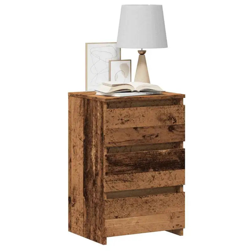 Bewerk hout nachtkastjes voor een chique en duurzame uitstraling - Oud hout / 2 - Nachtkastjes