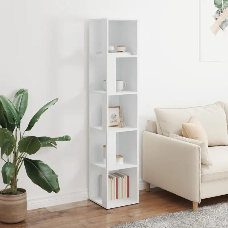 Bewerk hout Opbergkast met 5 vakken voor woonkamer interieur - Opbergkasten & lockerkasten