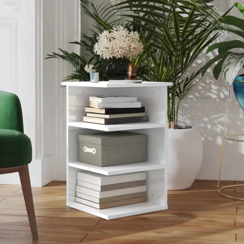 Bewerk hout zijkast voor woonkamer praktische opbergruimte - Hoogglans wit / 1 - Dressoirs & buffetkasten