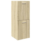 Bewerkt hout badkamermeubelset met ideale afmetingen voor jouw badkamer - Badkamermeubelsets