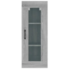 Bewerkt hout Grijs Sonoma dressoir voor muurruimte en decoratie - Dressoirs & buffetkasten
