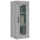 Bewerkt hout Grijs Sonoma dressoir voor muurruimte en decoratie - Dressoirs & buffetkasten
