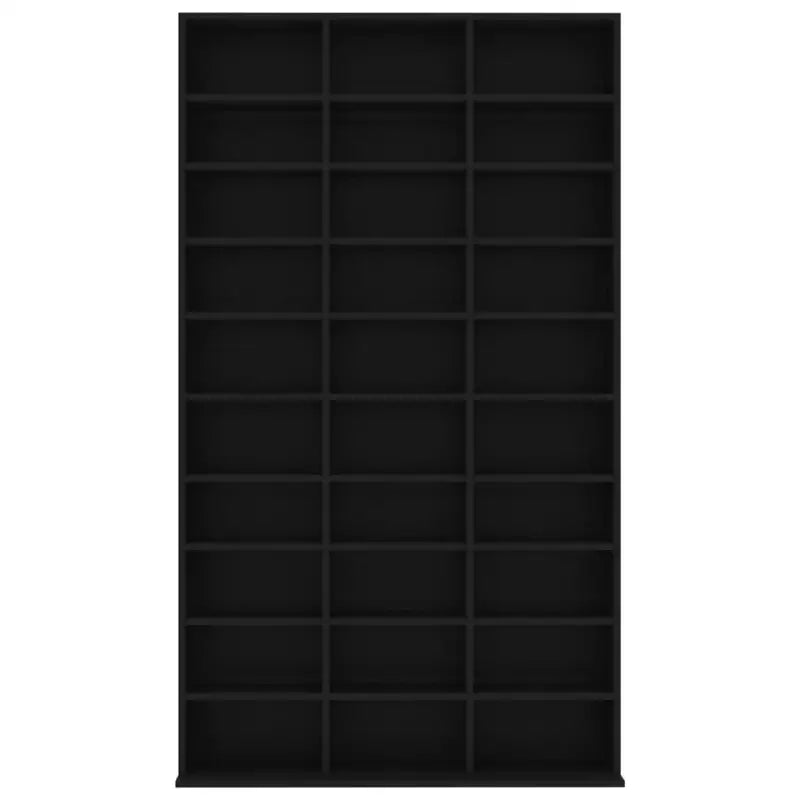 Bewerkte hout cd en dvd kast met open vakken voor je muziekcollectie - Cd- & dvd-kasten