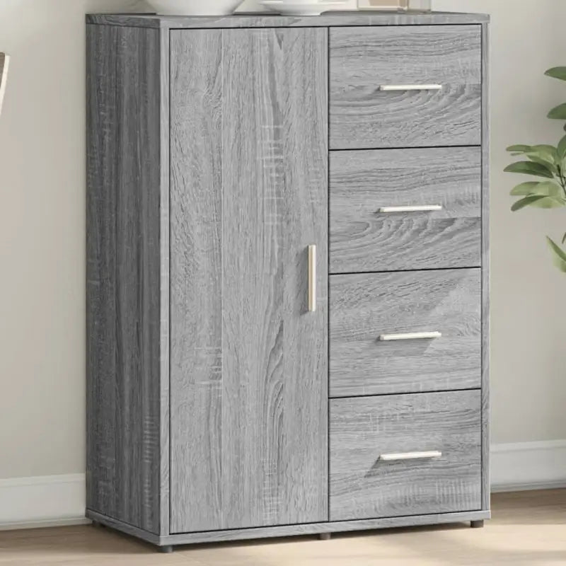Bewerkte hout Dressoirs en buffetkasten voor een stijlvolle kamer - Grijs sonoma / 1 - Dressoirs & buffetkasten